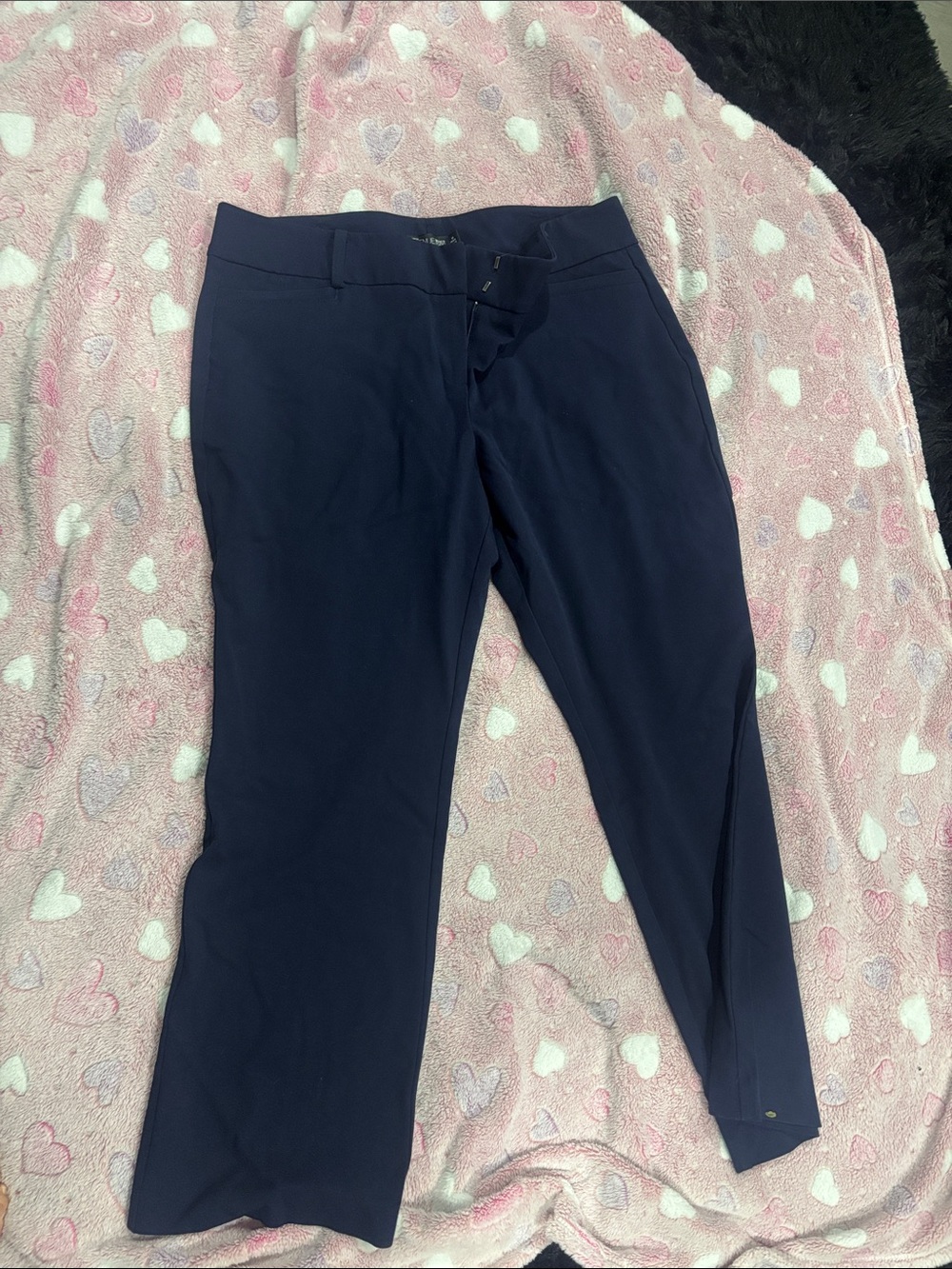 Avenue Men's Dark Navy Chinos